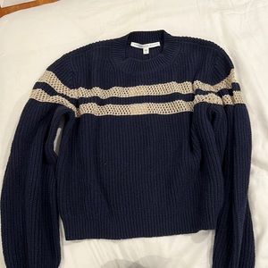 Veronica beard georgiana crew neck sweater